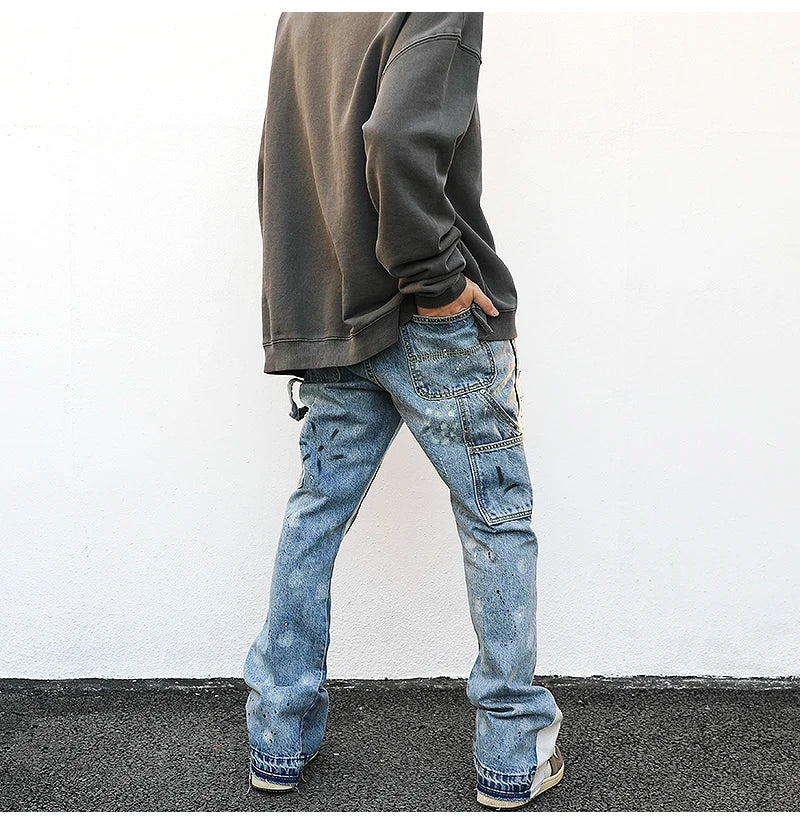 Jean paint stain