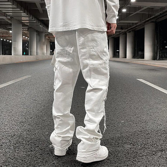 Baggy blanc Homme