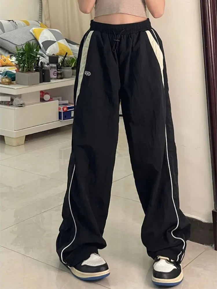 Baggy black sweatpants