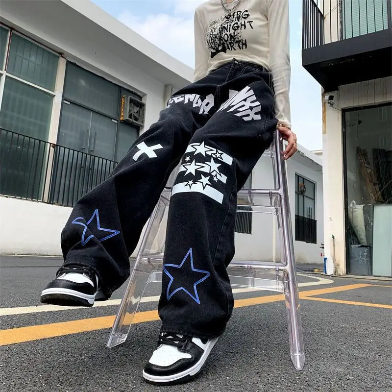Korean baggy pants
