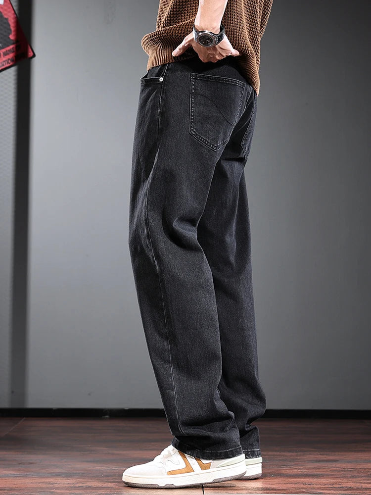 Baggy rigid jeans