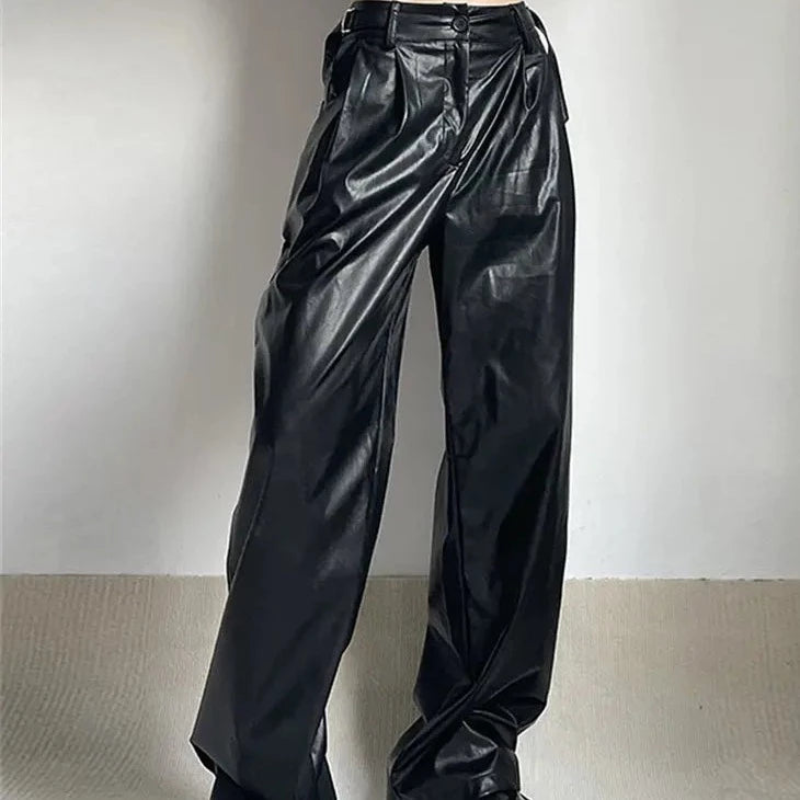 Baggy en cuir
