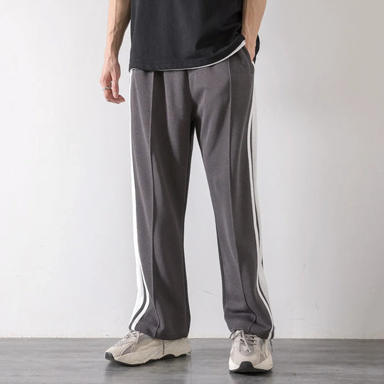 Stacked jogging pants