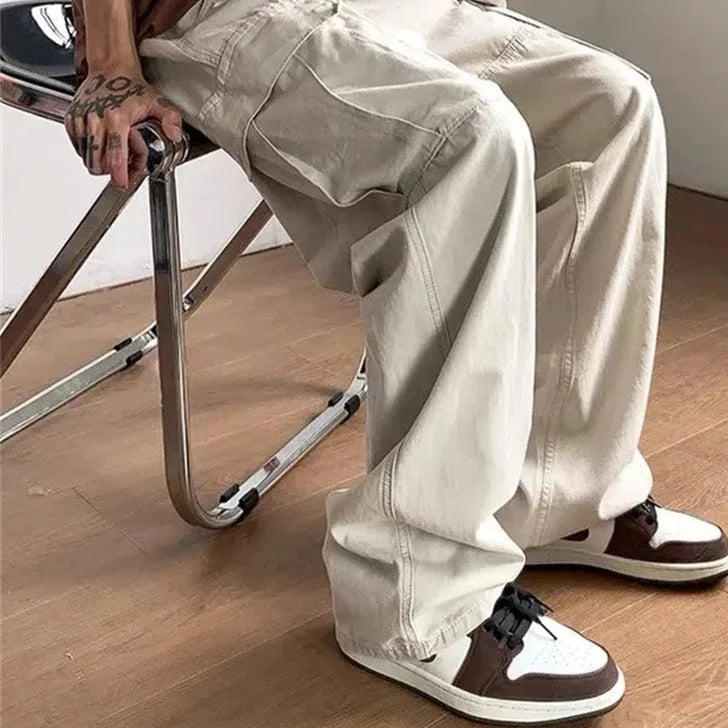 Cargo large blanc