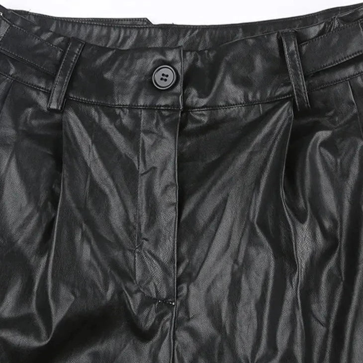 Baggy en cuir