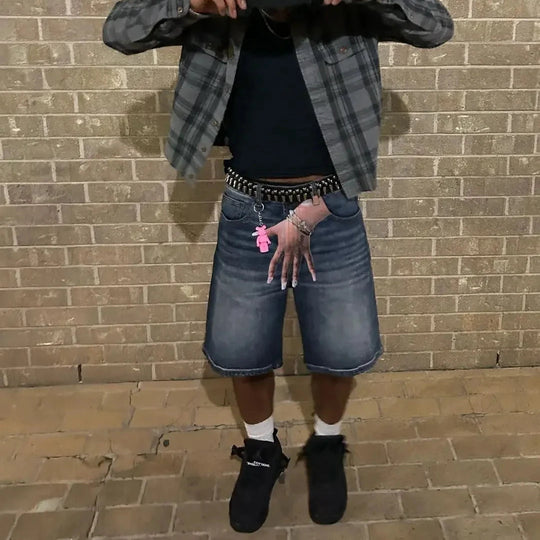 Baggy hip hop shorts
