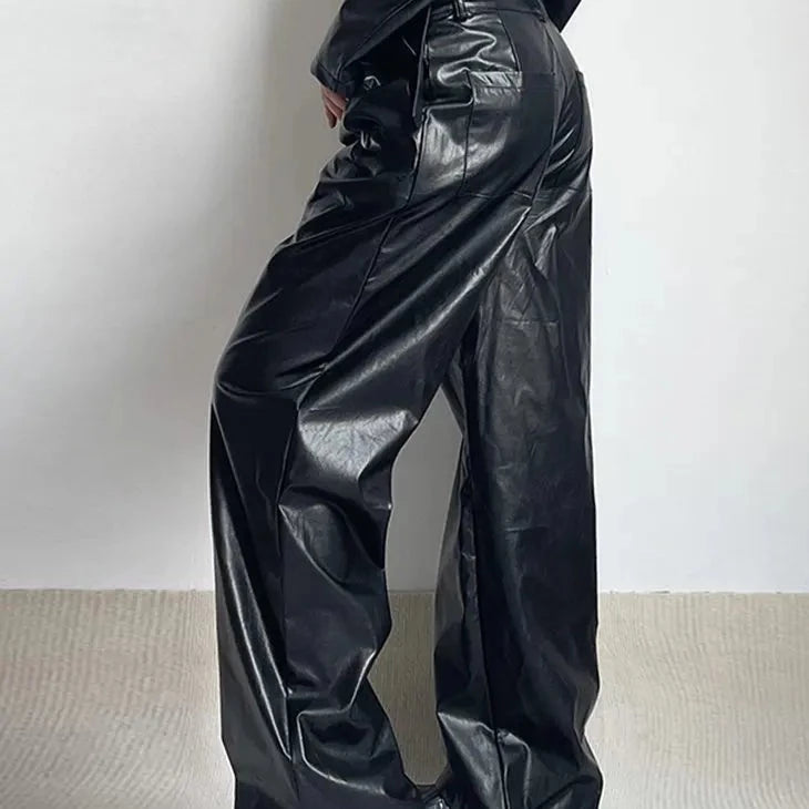 Baggy en cuir