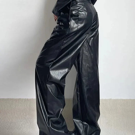 Baggy en cuir