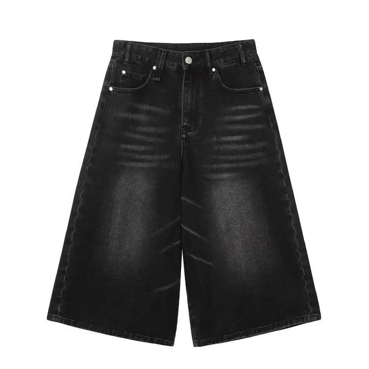 Baggy black jorts | Baggy Crew