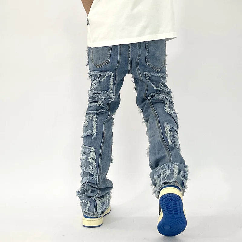 Jean qui tombe sur la paire 