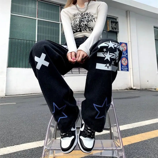 Korean baggy pants