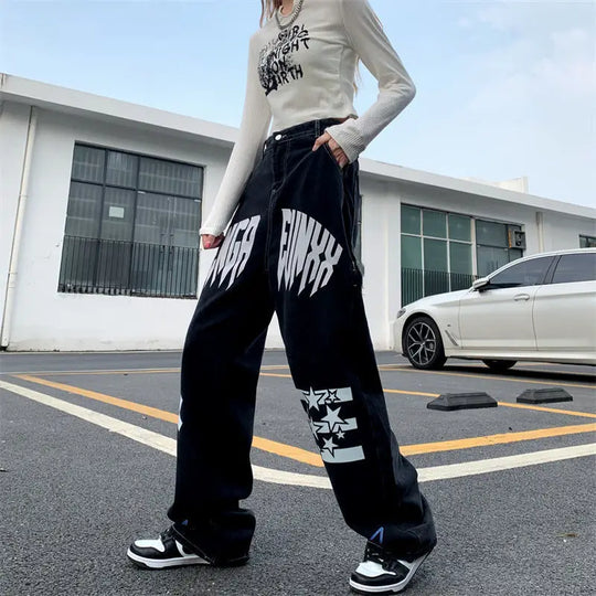 Korean baggy pants