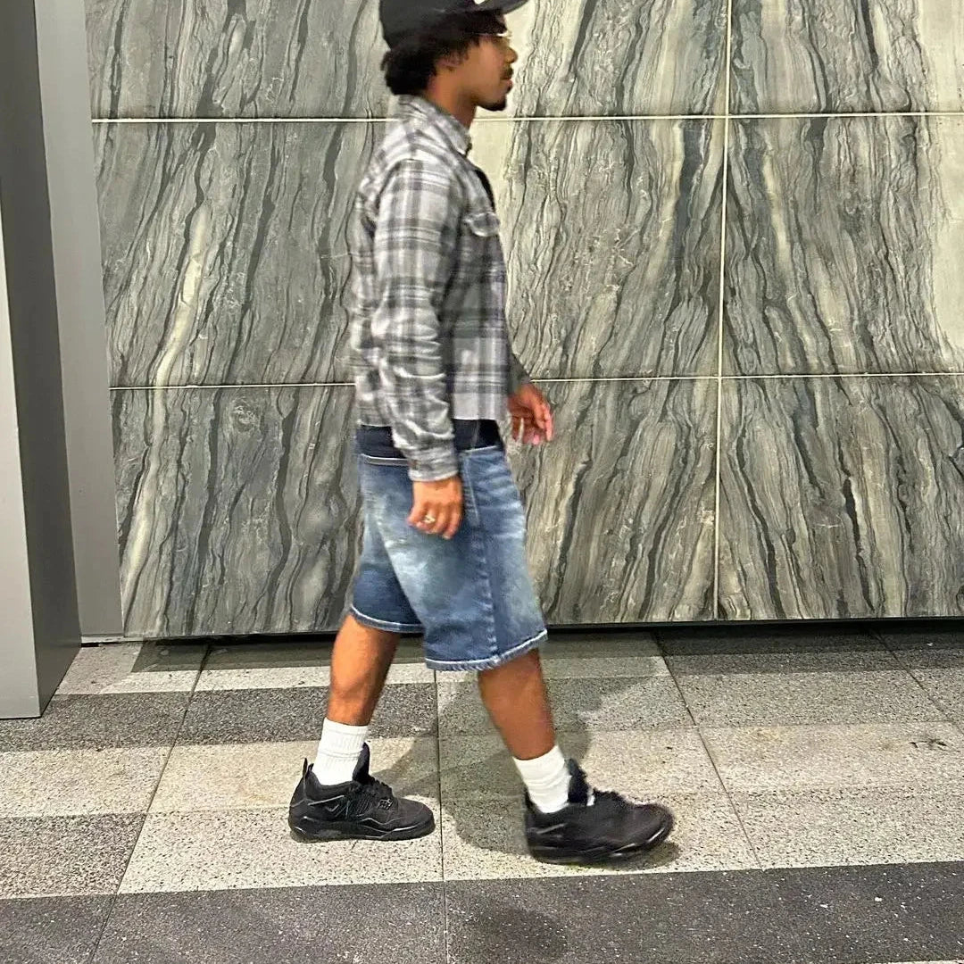 Baggy hip hop shorts