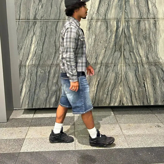 Baggy hip hop shorts