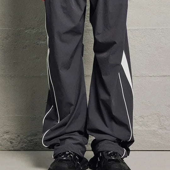 Pantalon parachute nylon