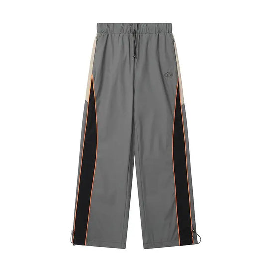Grey track pants