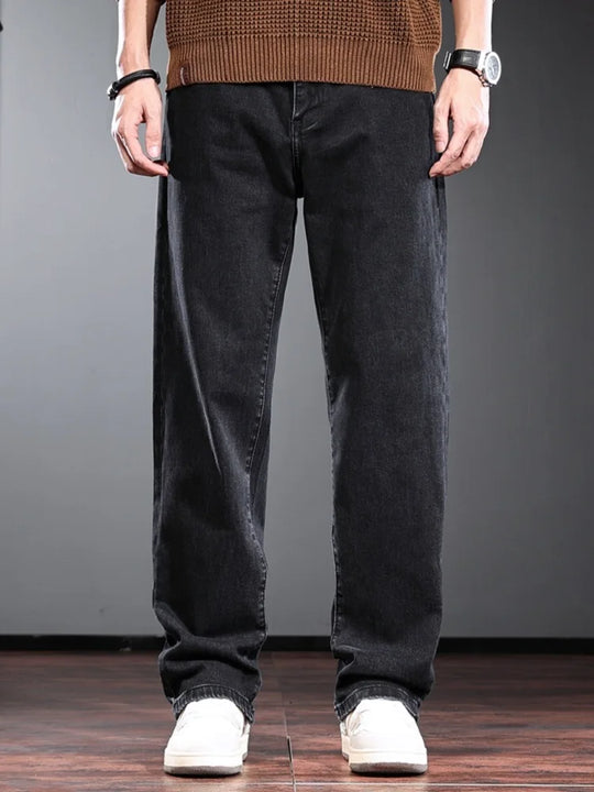 Baggy rigid jeans