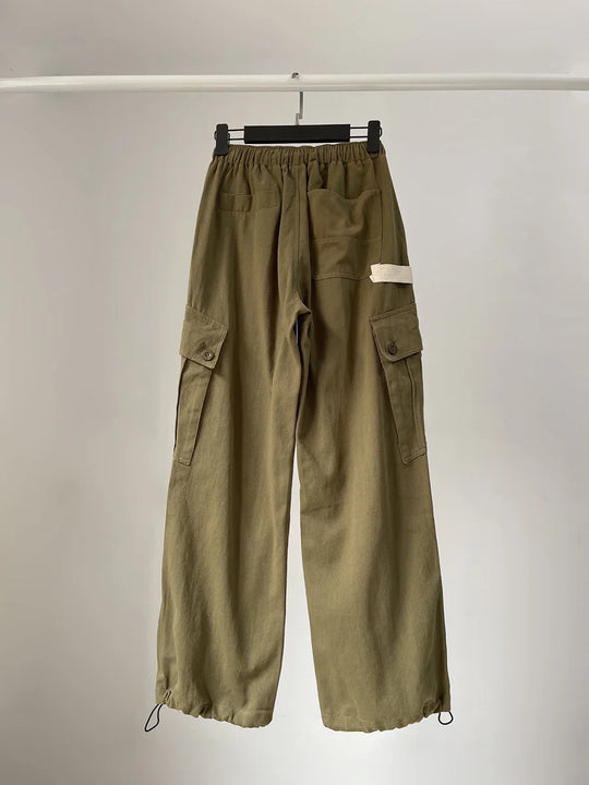 Baggy treillis femme