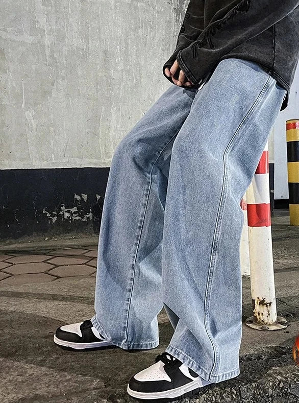 Baggy bleu homme