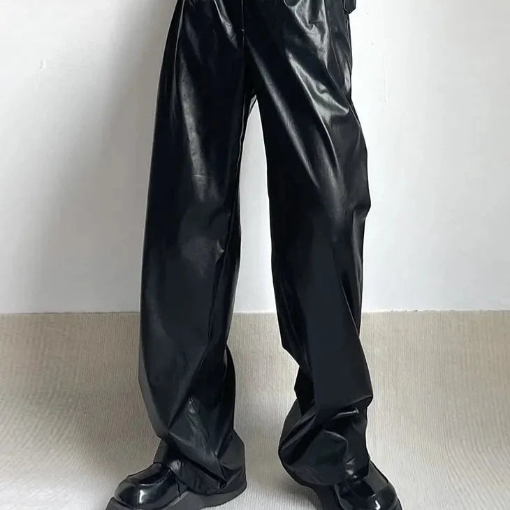 Baggy en cuir