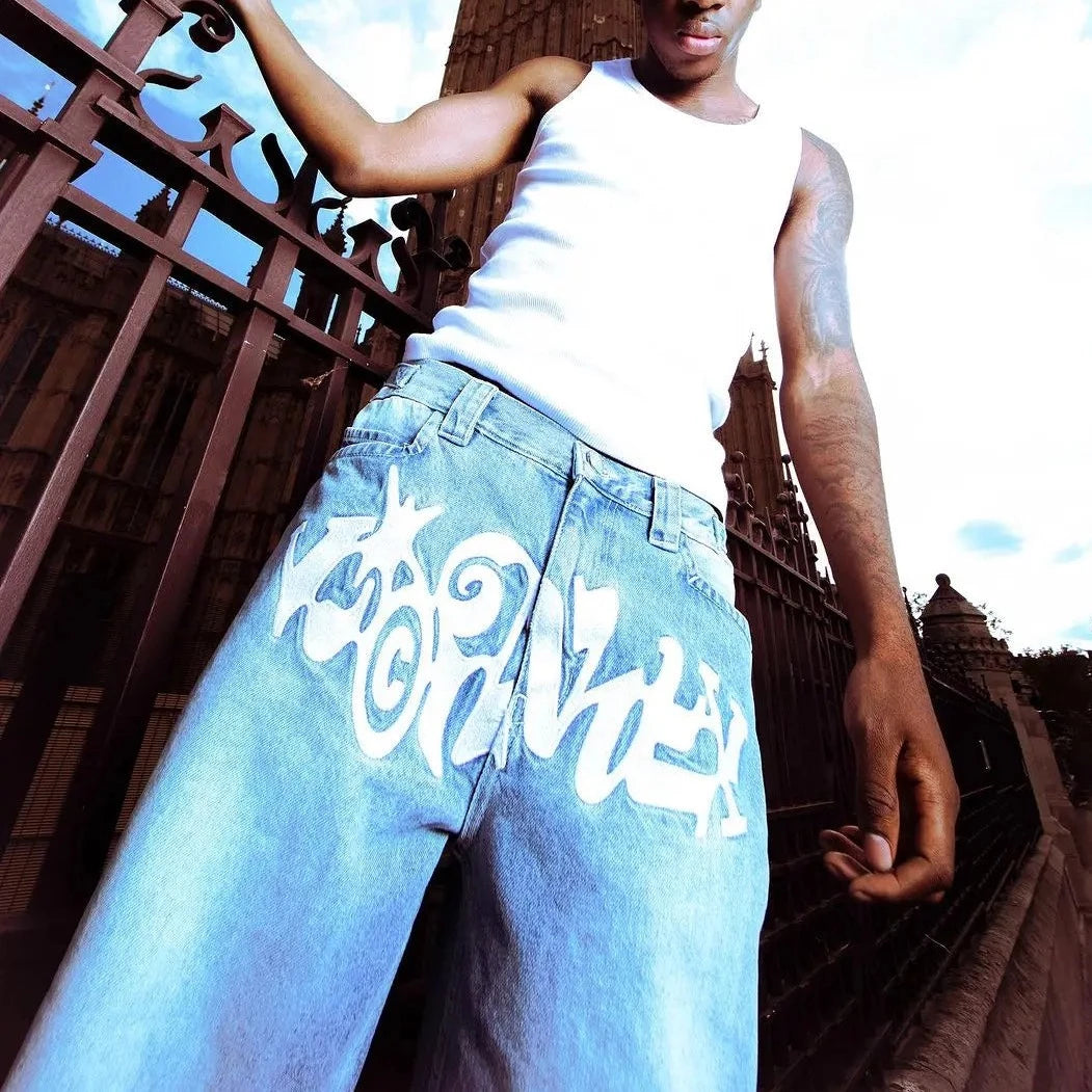 Jean large streetwear